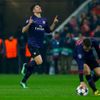 Fotbal, Liga mistrů, Bayern Mnichov - Arsenal: Oliver Giroud slaví gól na 0:1