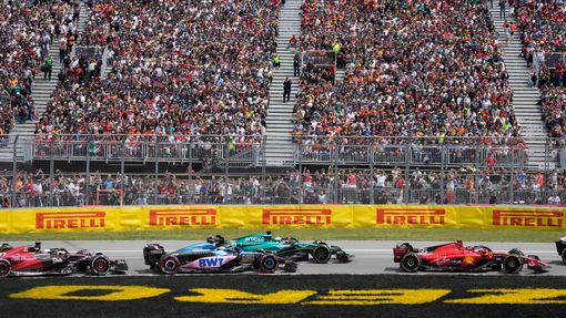 Start Velké ceny Kanady F1 2023