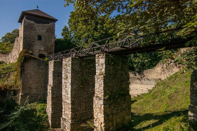 V okolí tohoto hradu ze 13.století je stezka Lukov, která přibližuje historii hradu, například mohutný Valdštejnův dub, který údajně zasadil sám Albrecht z Valdštejna.