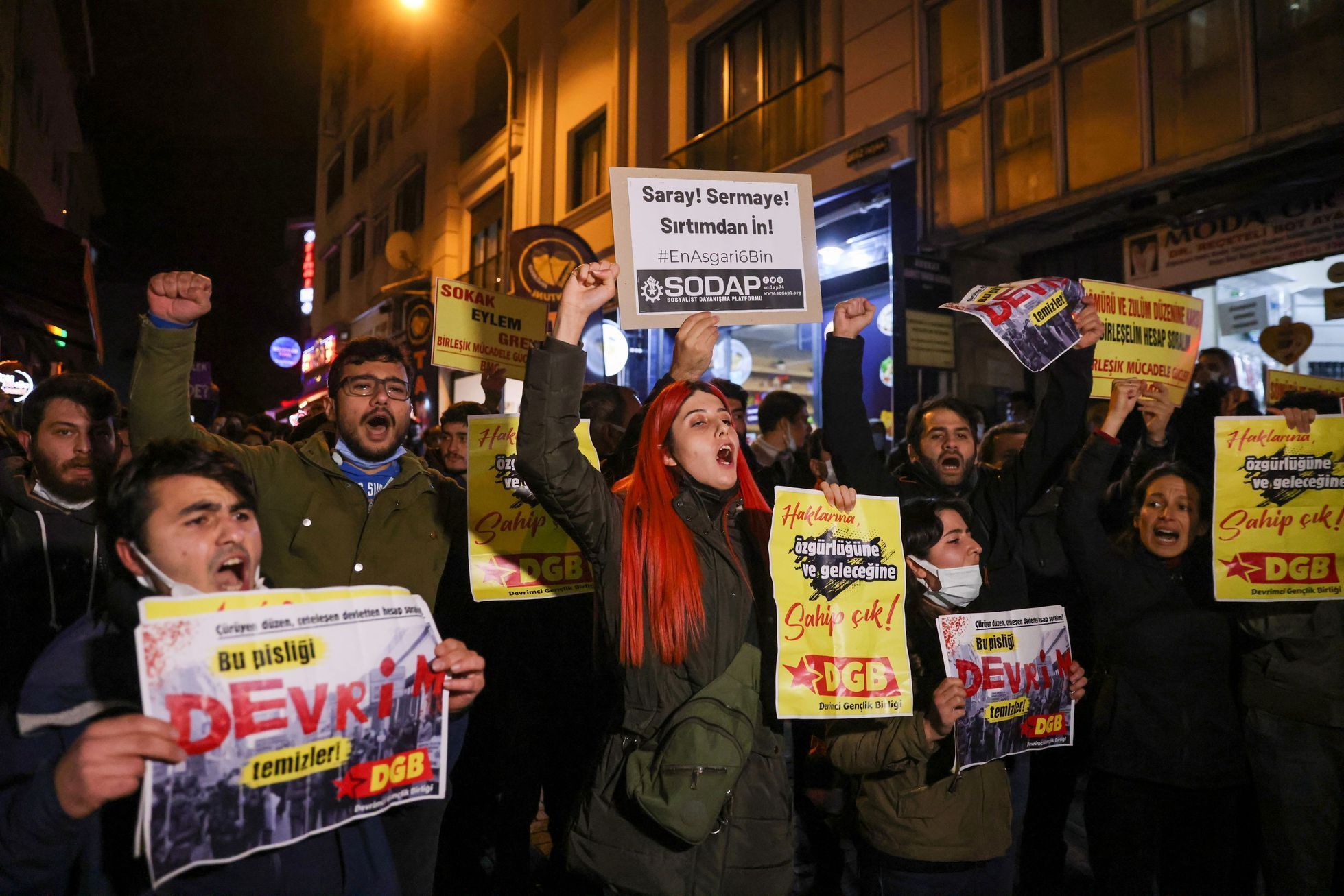 turecko, protesty, ekonomika, nedostatek, inflace, erdogan, Istanbul