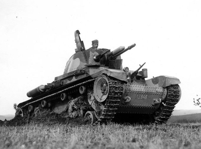 Tank LT 35 patřil ve své době k nejmodernějším strojům své kategorie