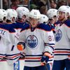 NHL: Edmonton Oilers vs Chicago Blackhawks (Hemský slaví gól)