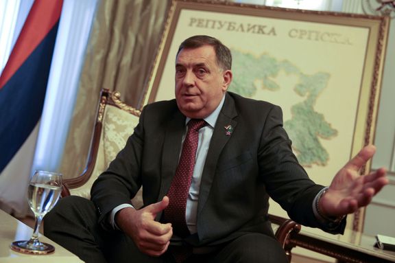 Lídr bosenských Srbů Milorad Dodik.