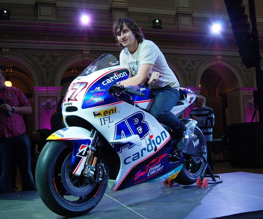 Karel Abrahám představil motorku pro novou sezonu Moto GP