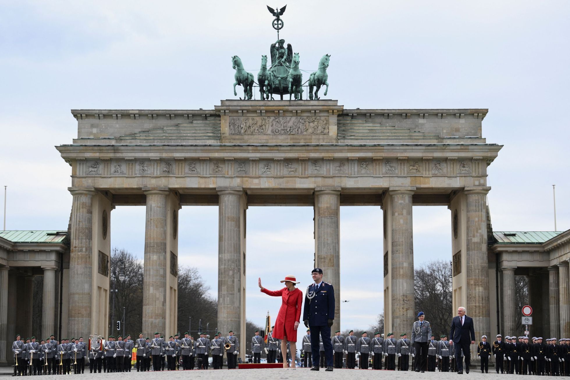 Elke Buedenbenderová a Frank-Walter Steinmeier.
