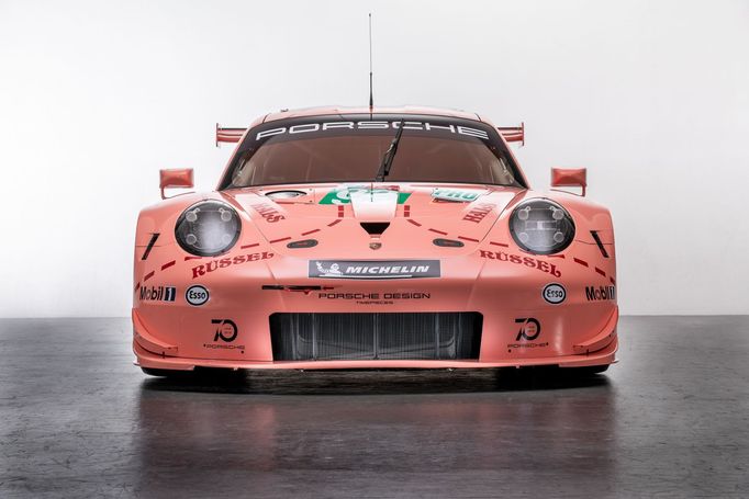 24h Le Mans 2018:Porsche 911 RSR "Pink PIg" - Kevin Estre, Michael Christensen, Laurens Vanthoor