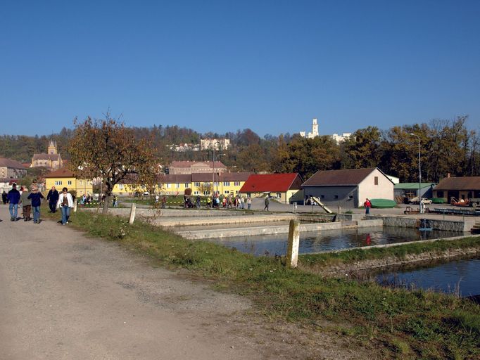 Sádky Hluboká nad Vltavou v roce 2008.