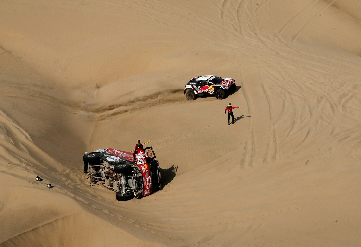 Rally Dakar 2018, 5. etapa: Janus van Kasteren, Renault a Sébastien Loeb, peugeot
