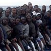 Migranti v Libyi, únor 2017