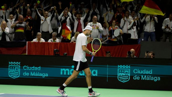 Němci si i bez Zvereva poradili s Kanadou. Shapovalovovi nepomohlo ani 27 es; Zdroj foto: Reuters