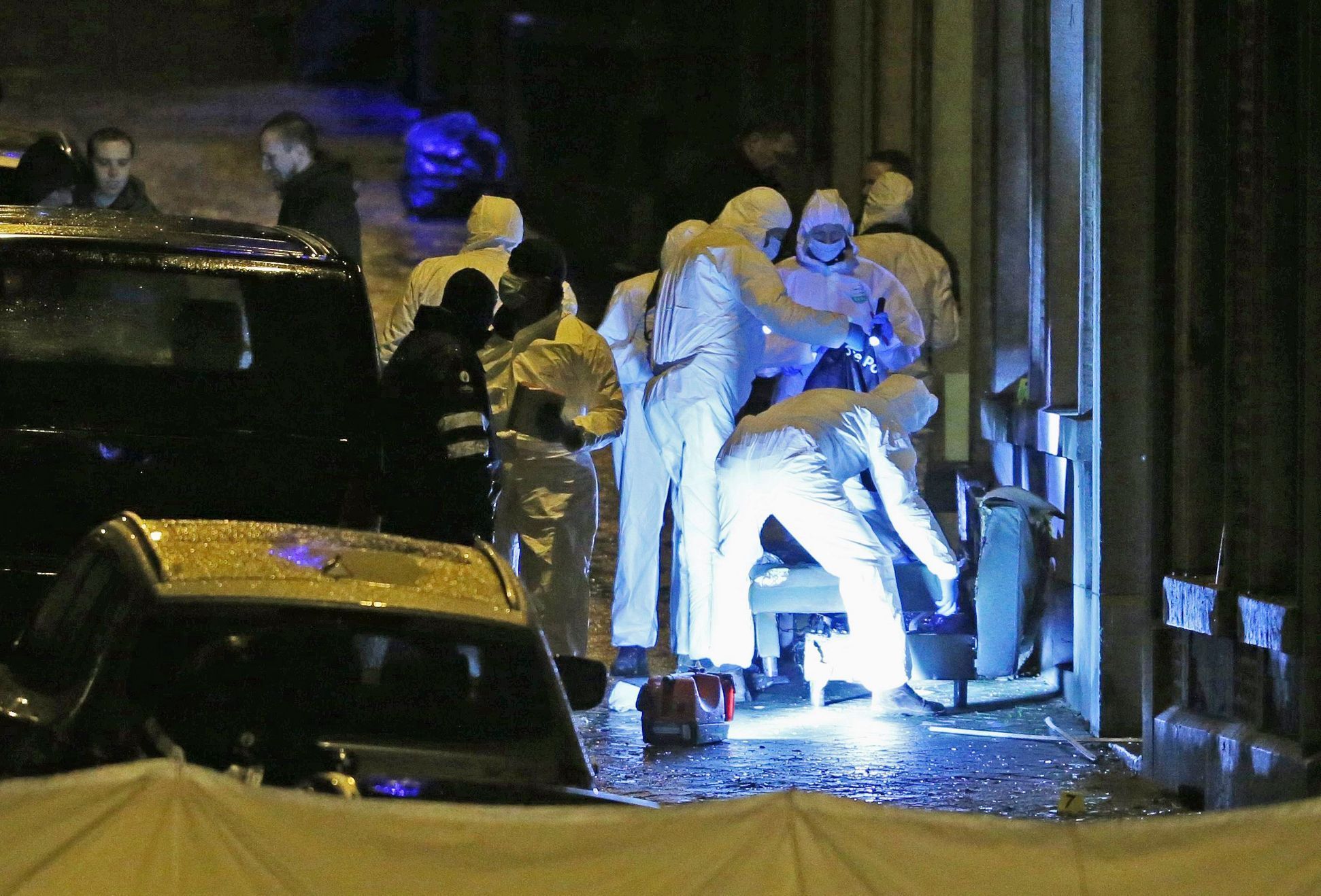 Belgie - Verviers - zásah policie