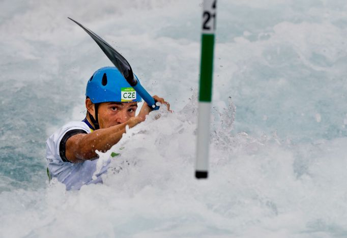 OH 2016, vodní slalom K1: Jiří Prskavec