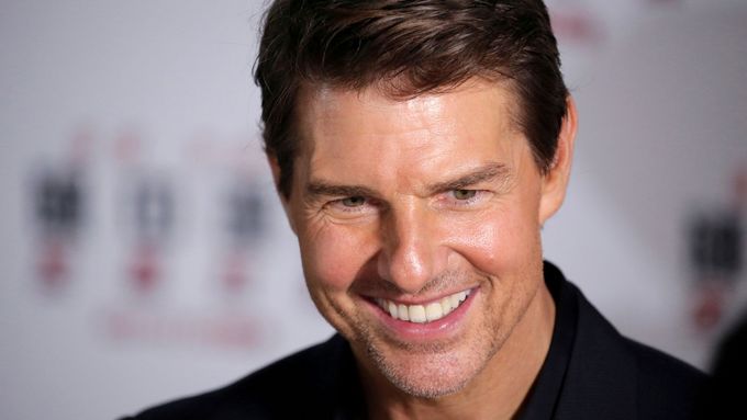 Tom Cruise v srpnu 2018 při premiéře filmu Mission: Impossible - Fallout v Pekingu.