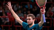 Gilles Simon v pátek utnul cestu Tomáše Berdycha turnajem masters v Paříži.