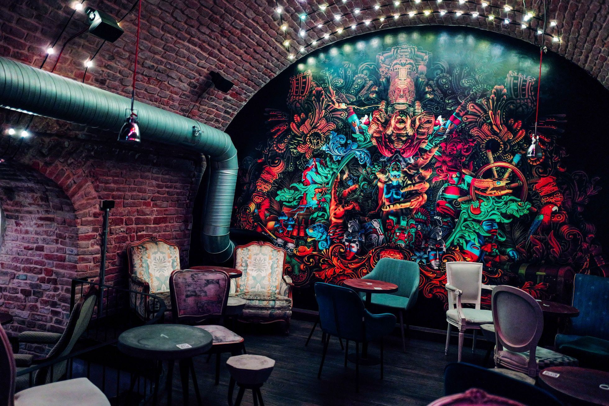 Gastro zahradka na brněnském Zelném trhu