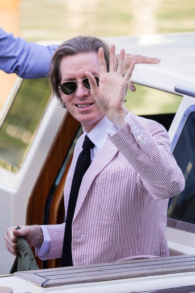 Wes Anderson na benátském festivalu.