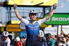 Jakobsen dospurtoval na Tour pro etapové vítězství