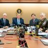U.S. President Donald Trump watches as U.S. Special Operations forces close in on ISIS leader Abu Bakr al-Baghdadi, in the Situation Room of the White House in Washington