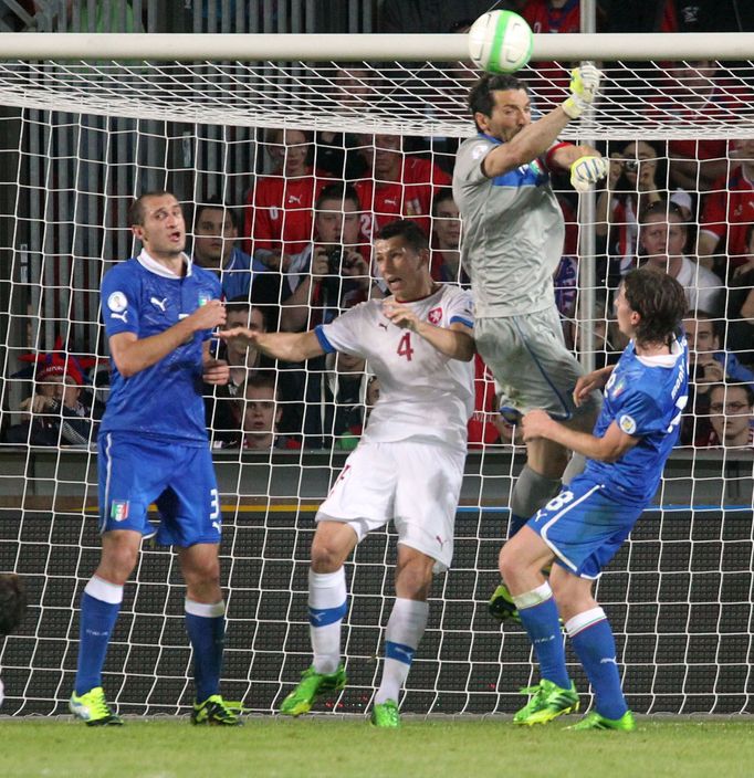 Fotbal, Česko - Itálie: Gianluigi Buffon