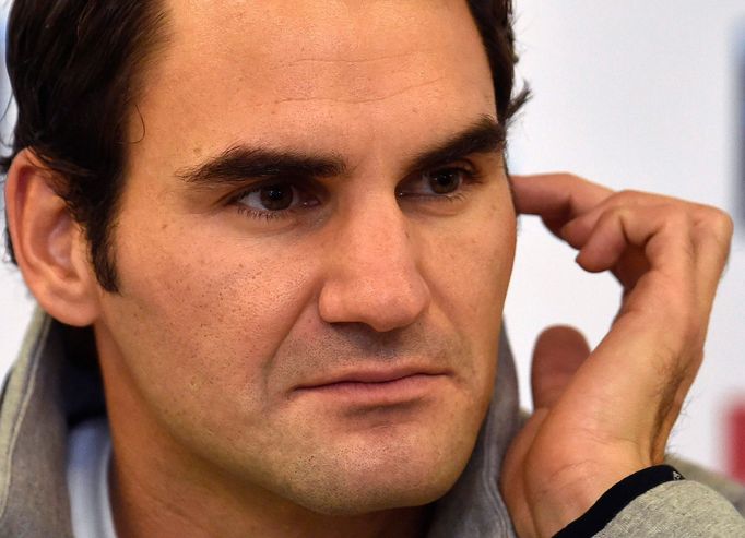 Roger Federer před Turnajem mistrů