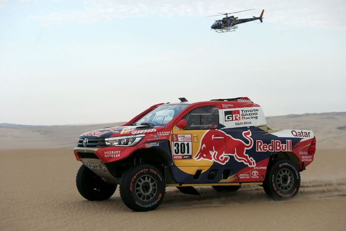 Rallye Dakar 2018, 2. etapa: Násir Al Attíja, Toyota