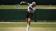 Tomáš Berdych, Wimbledon 2019, trénink