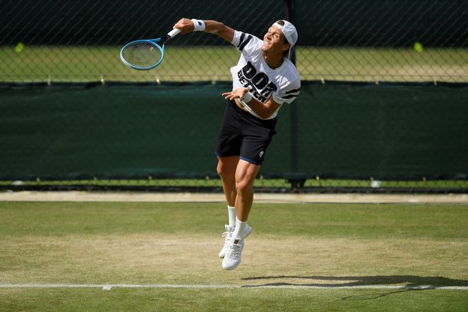 Tomáš Berdych na Wimbledonu 2019