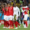 Švýcaři slaví vítězství v zápase s Brazílií na MS 2018