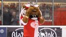 Baráž, Slavia-K.Vary: maskot Slavie