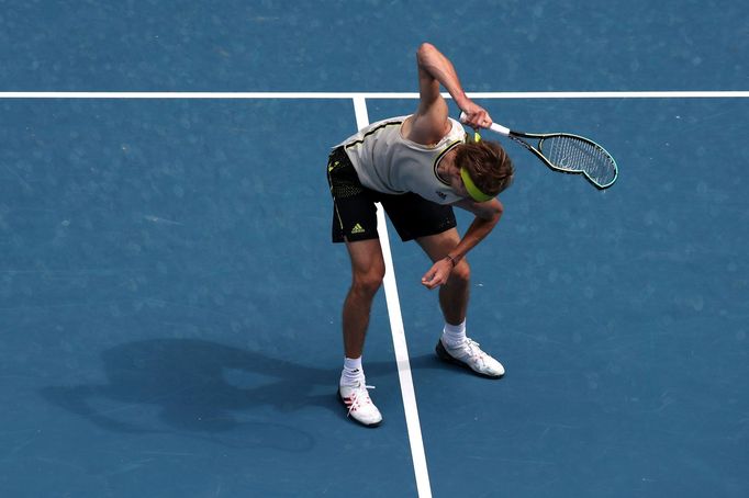 Australian Open 2021, 1. den (Alexander Zverev)