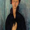 Amedeo Modigliani: Žena s modrýma očima