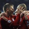 Semifinále LM: Real - Bayern (Radost Bastiana Schweinsteigera a Arjena Robbena)