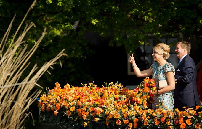 Nizozemský král Willem-Alexander - národní svátek Králův den