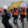 Belgie - Brusel - demonstrace