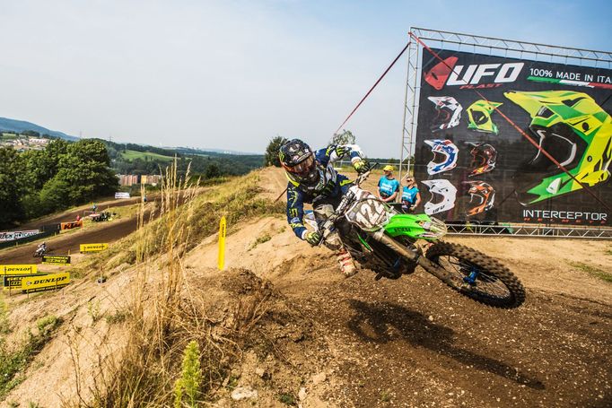 MS v Motokrosu Loket 2014: Thomas Covington (Kawasaki), MX2