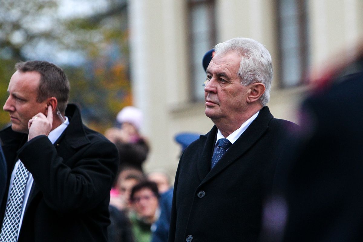 Státní svátek 28. října - Zeman pokládá věnce