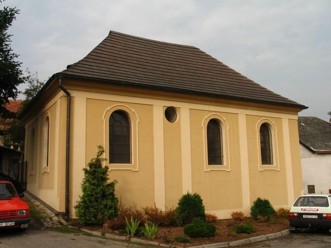 Ledeč nad Sázavou - východní strana synagogy, po rekonstrukci