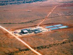 Autrálie disponuje až čtyřiceti procenty světových zásob uranu. V provozu má ovšem jen tři uranové doly. Toto je jeden z nich.
