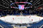 Zimní stadion Ondreje Nepely v Bratislavě během MS v hokeji 2019