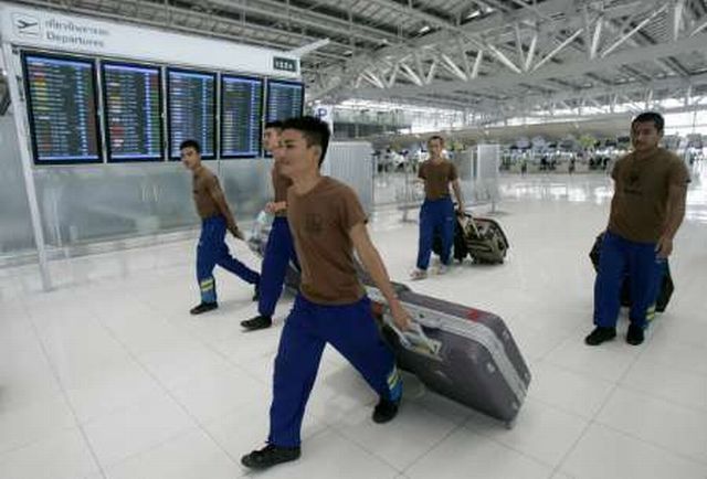 Thajsko Bangkok letiště 7