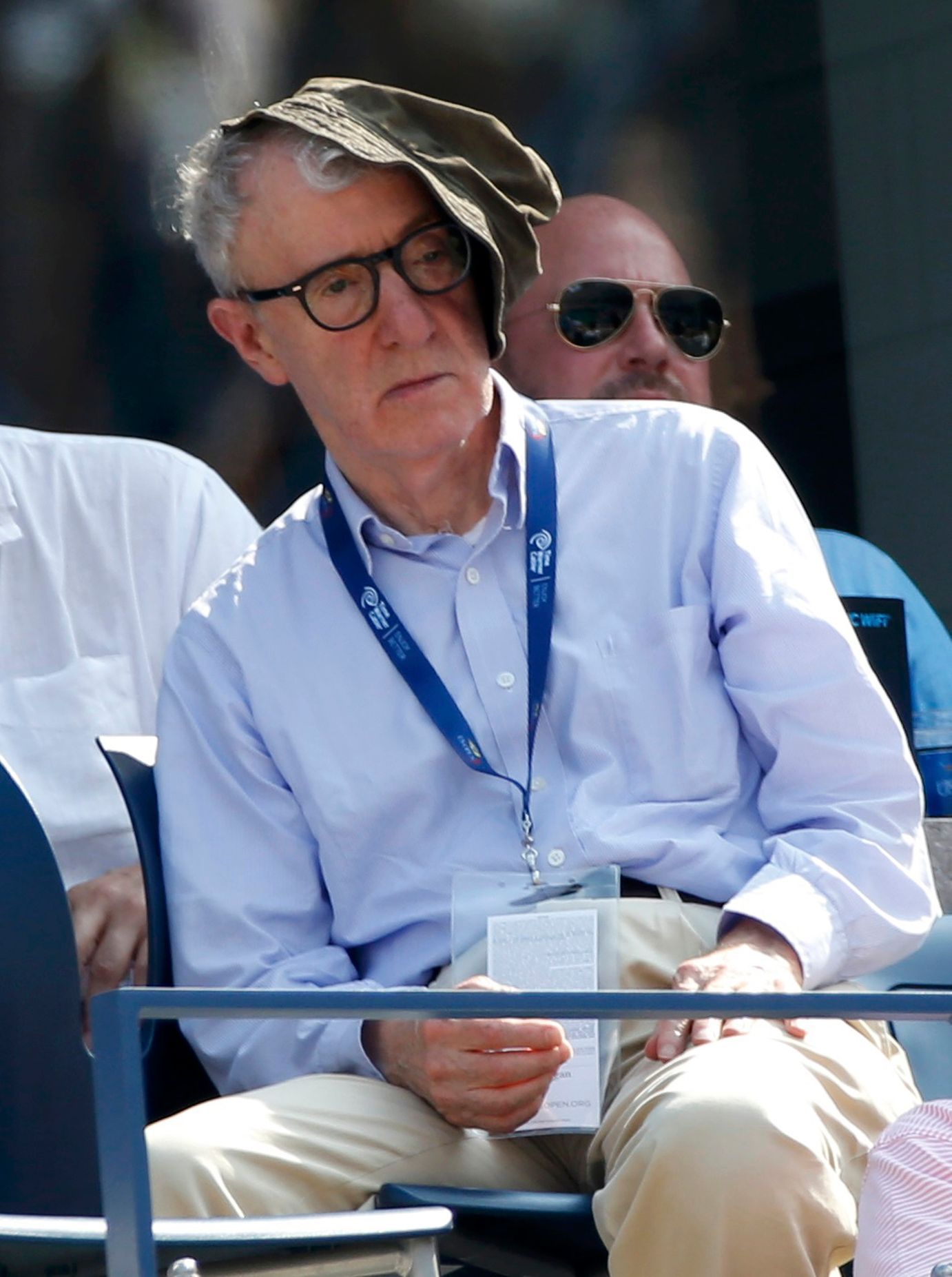Woody Allen na US Open 2014