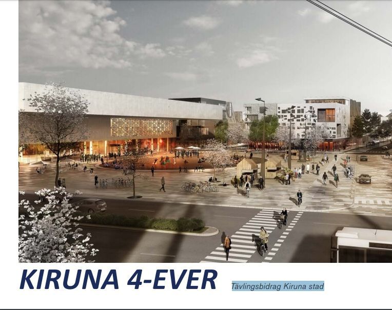 Nová Kiruna - vizualizace