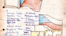 Přání žáků střední školy v Praze XI. zaslané Státnímu soudu 9. června 1950. Děti žádají „nejpřísnější tresty“ pro obžalované v procesu s Horákovou.