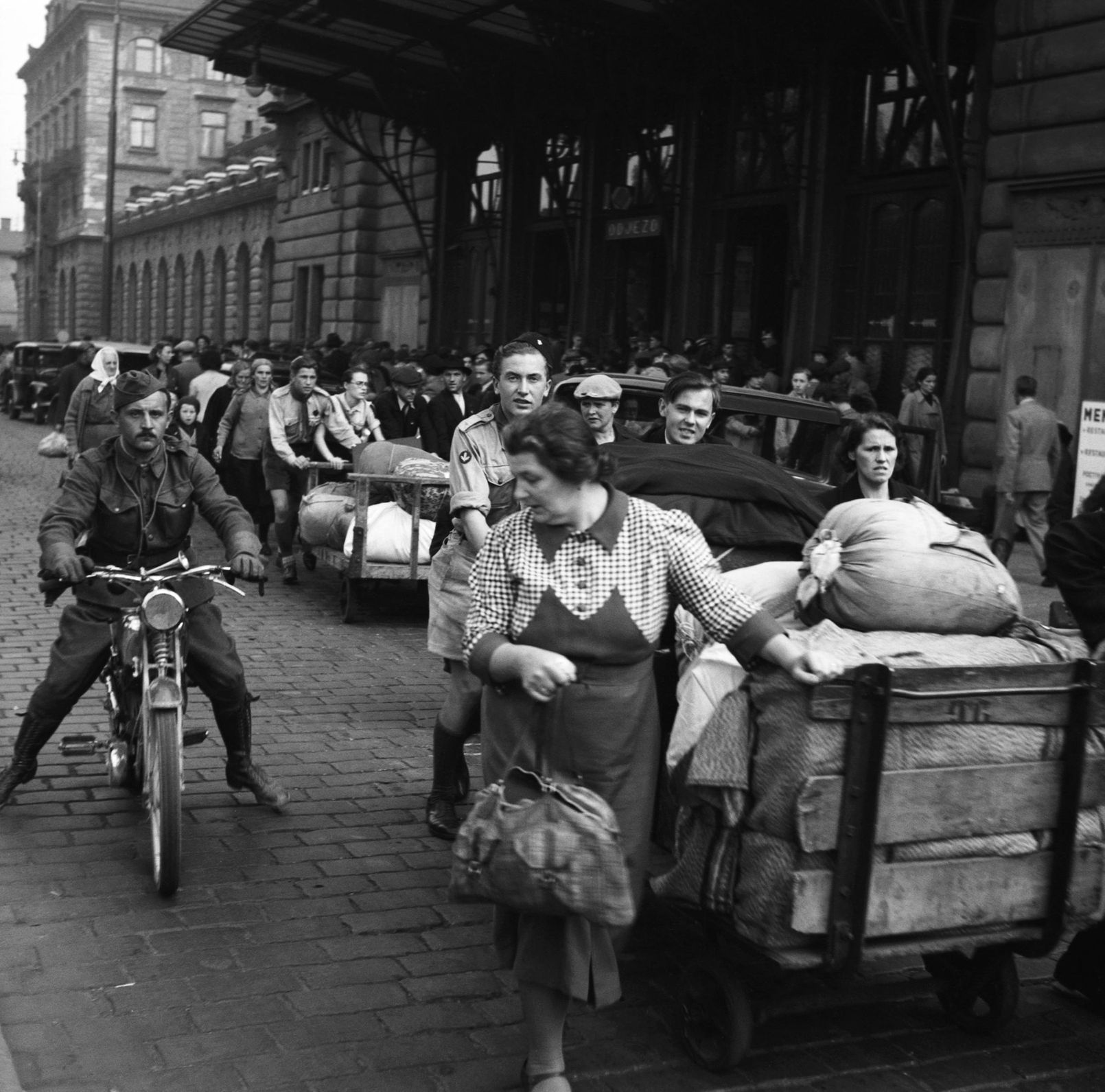 Fotogalerie / Vyhnání Čechů z pohraničí v roce 1938 / ČTK / 37