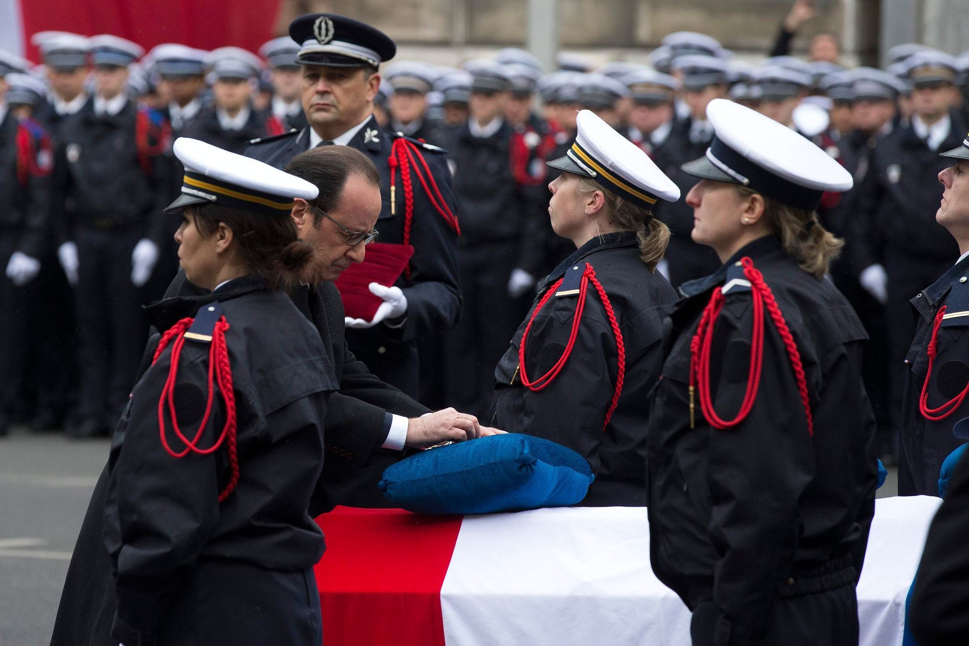 Tryzna za francouzské policisty