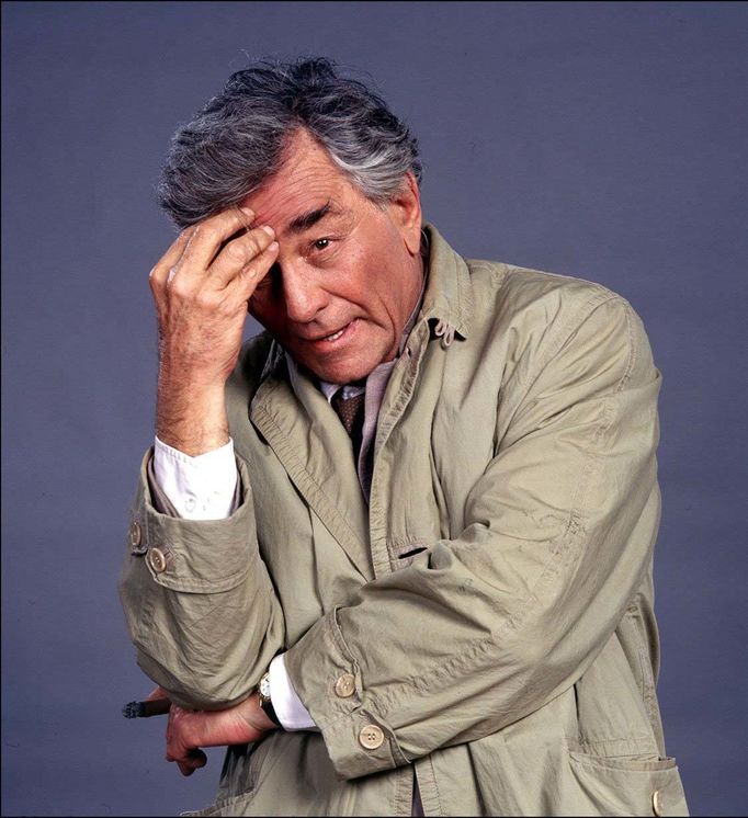 Peter Falk jako Colombo