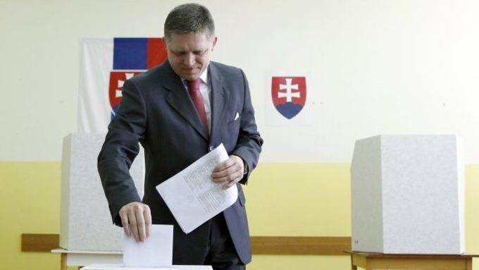 Poražený vítěz slovenských voleb Robert Fico