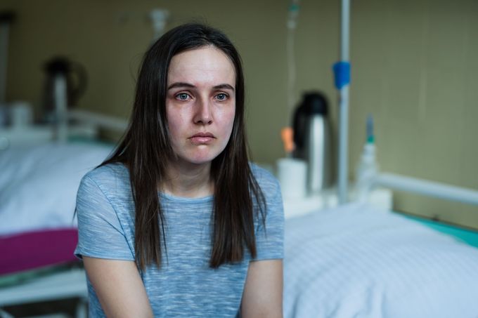 Tereza Ramba jako Michaela ve filmu Zápisník alkoholičky.