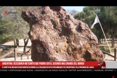 Druhý největší meteorit světa se skrýval v Argentině. Váží přes 30 tun