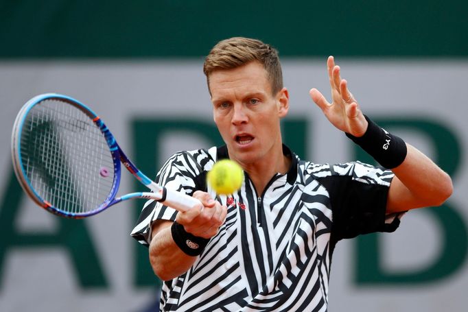 Tomáš Berdych v prvním kole French Open 2016